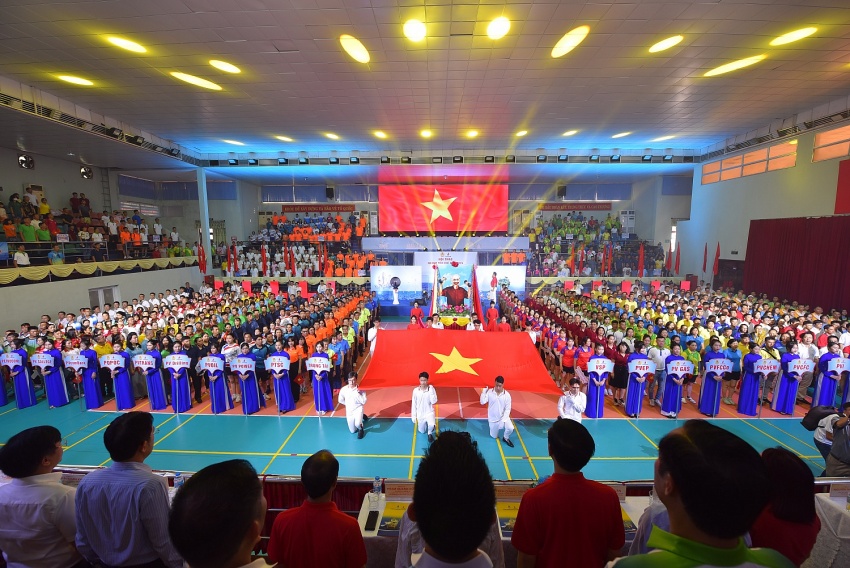 Chùm ảnh: Lễ Khai mạc Hội thao ngành Dầu khí khu vực phía Nam năm 2024 Chùm ảnh: Lễ Khai mạc Hội thao ngành Dầu khí khu vực phía Nam năm 2024