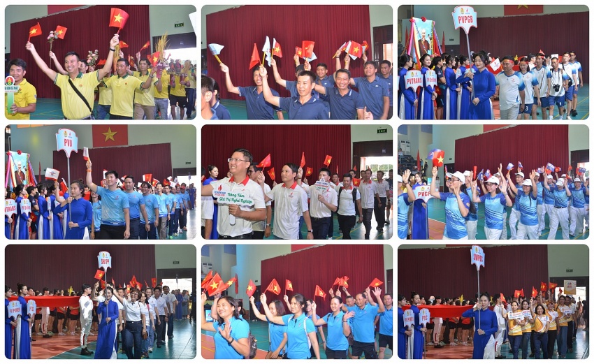 Chùm ảnh: Lễ Khai mạc Hội thao ngành Dầu khí khu vực phía Nam năm 2024 Chùm ảnh: Lễ Khai mạc Hội thao ngành Dầu khí khu vực phía Nam năm 2024