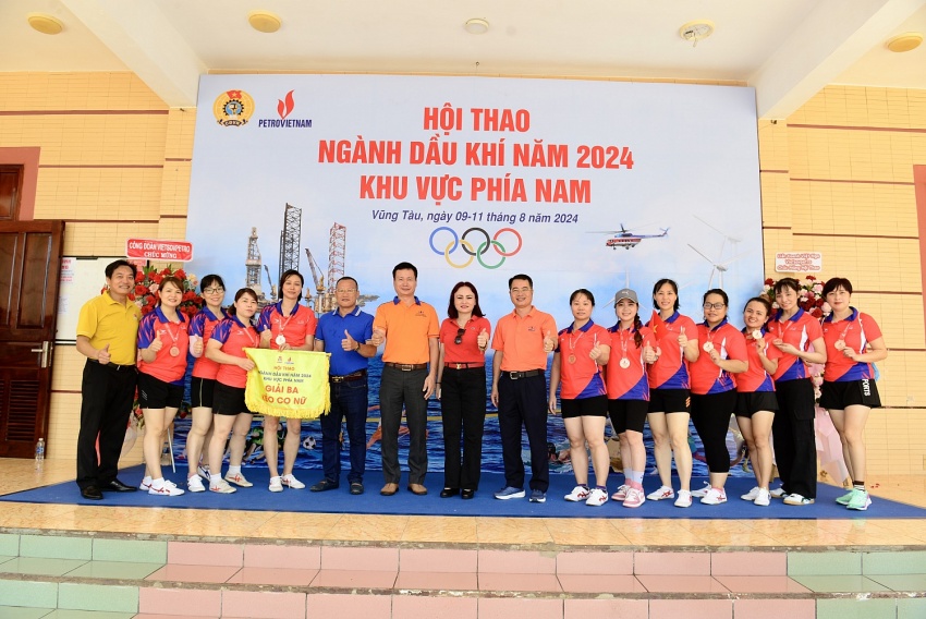 Chùm ảnh: Lễ Khai mạc Hội thao ngành Dầu khí khu vực phía Nam năm 2024 Chùm ảnh: Lễ Khai mạc Hội thao ngành Dầu khí khu vực phía Nam năm 2024
