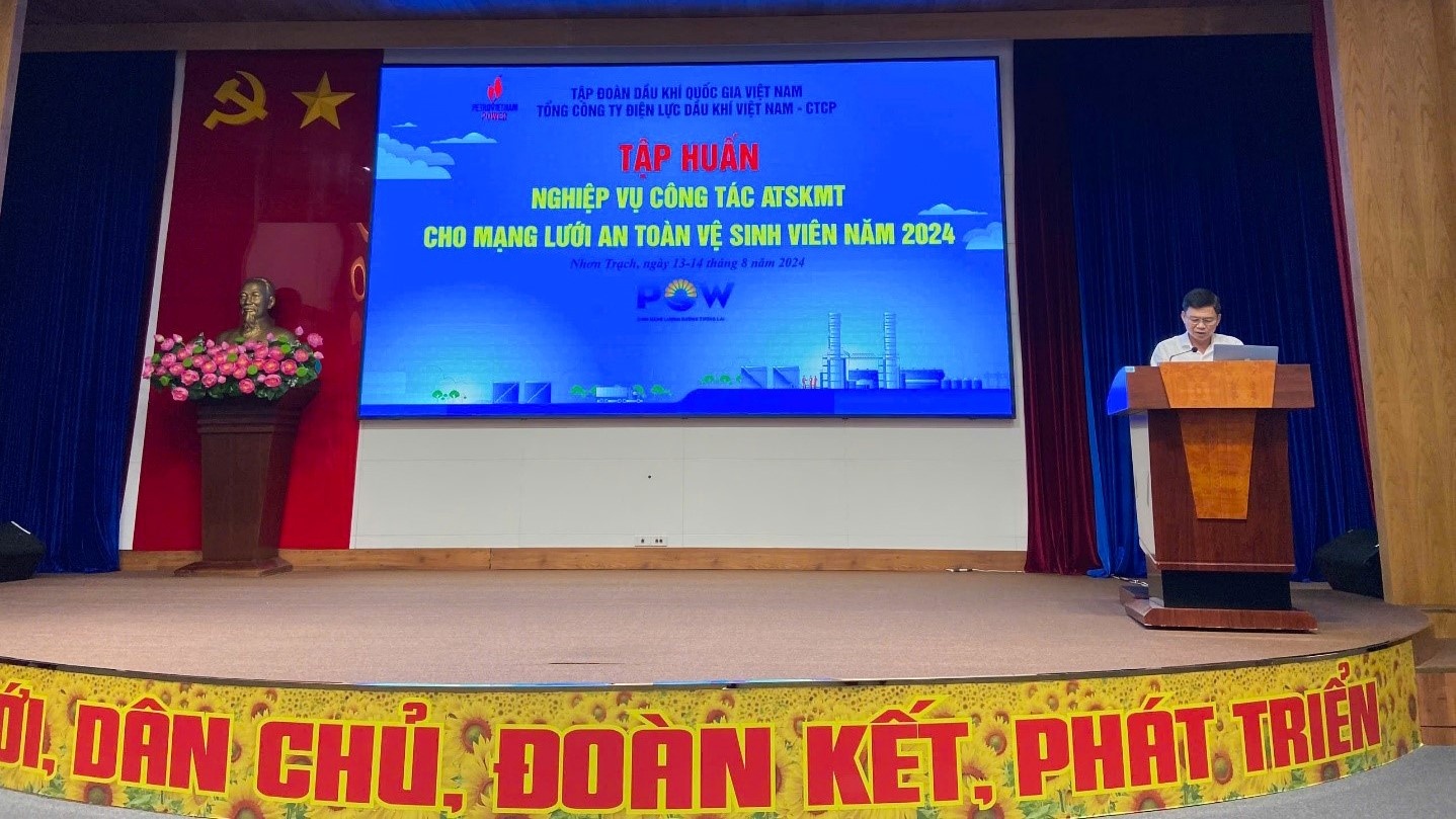 PV Power tổ chức thành công khóa Huấn luyện công tác ATSKMT năm 2024 KV phía Nam PV Power tổ chức thành công khóa huấn luyện công tác ATSKMT năm 2024 khu vực phía Nam