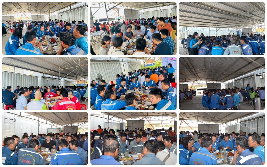 Bữa cơm Công đoàn PETROCONs – Đồng hành, gắn kết, yêu thương