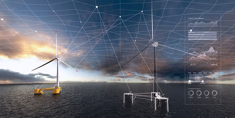 Chuyển đổi số trong ngành năng lượng gió