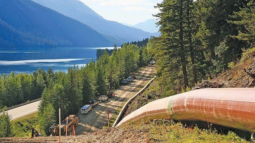 Đường ống dẫn dầu mới của Canada tập trung hướng dòng chảy sang Châu Á