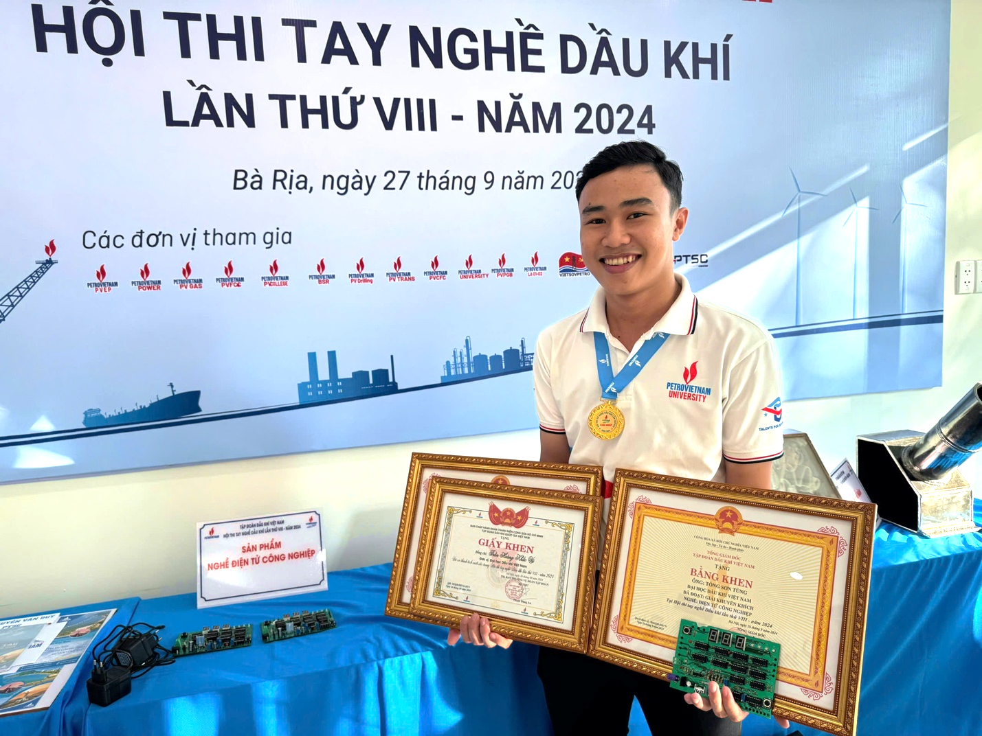 PVU khẳng định năng lực tại Hội thi tay nghề Dầu khí lần thứ VIII