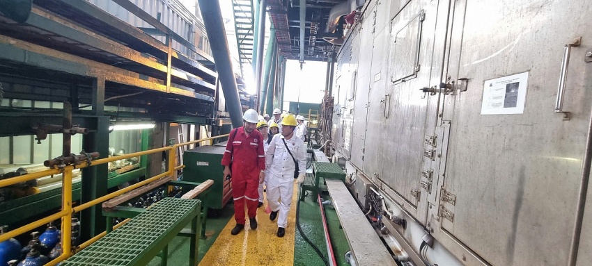 Đoàn cán bộ, chuyên gia Gazprom thăm và trao đổi kinh nghiệm tại Vietsovpetro