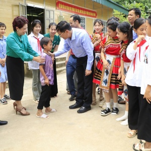 Khởi công xây dựng nhà nội trú cho học sinh Trường THCS Chiềng Đông, tỉnh Điện Biên
