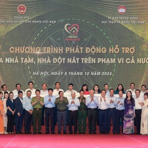 Petrovietnam trao 150 tỷ đồng hỗ trợ xoá nhà tạm, nhà dột nát cho các địa phương trên cả nước