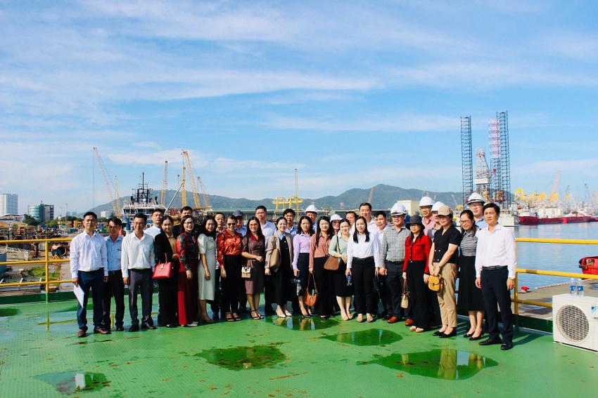 Báo cáo viên cấp tỉnh Bà Rịa - Vũng Tàu nghiên cứu thực tế tại Vietsovpetro