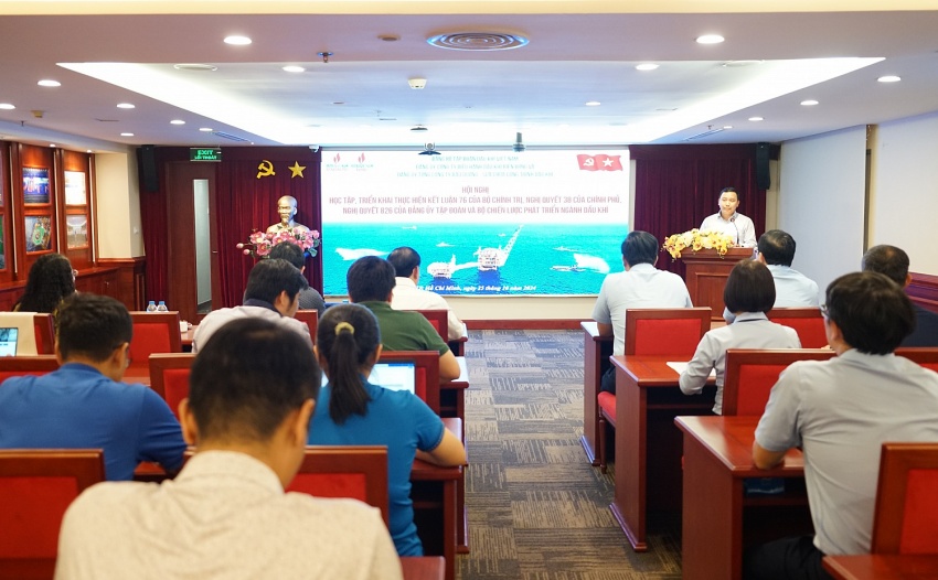 BIENDONG POC và PVMR học tập, triển khai thực hiện Kết luận 76 của Bộ Chính trị