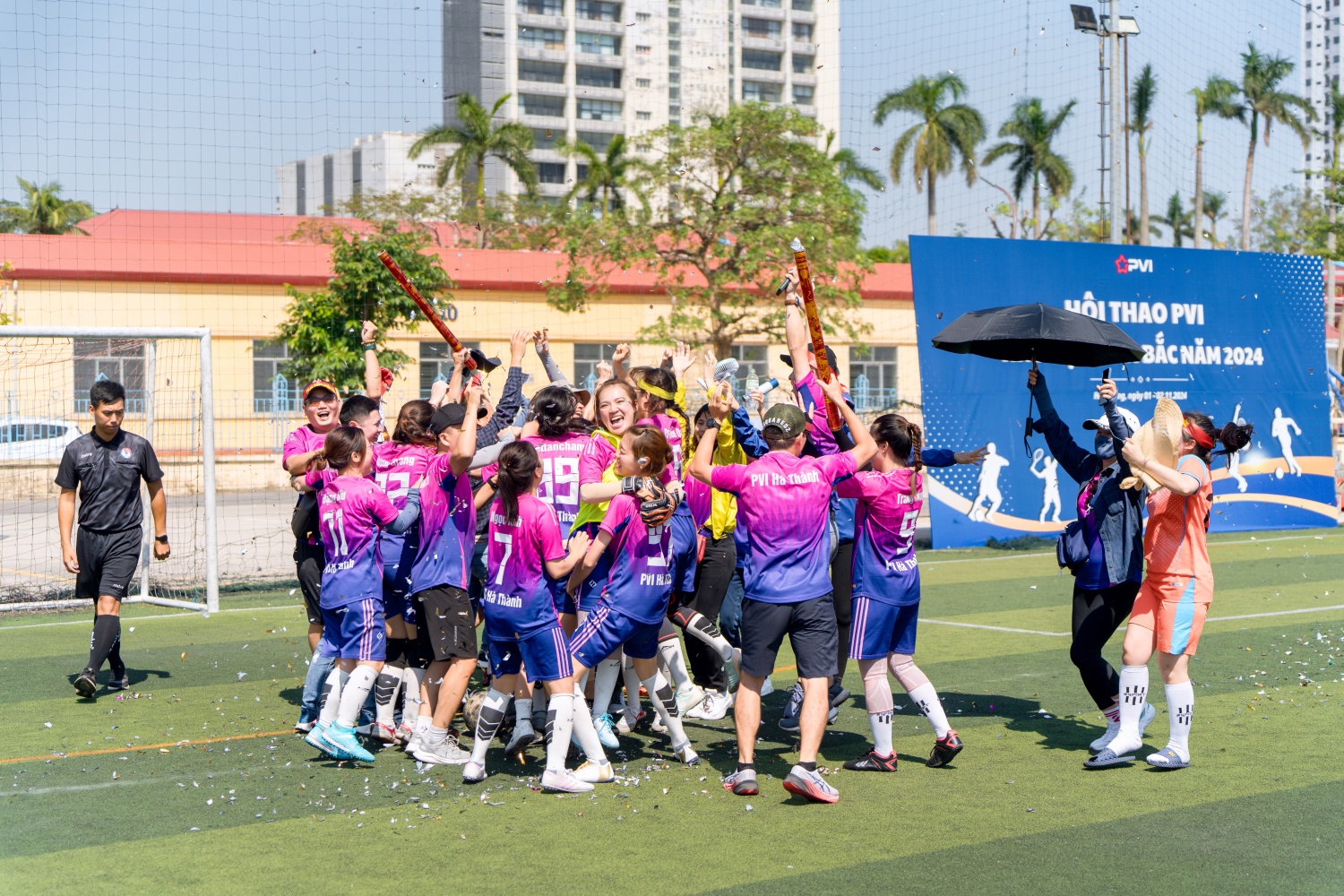 Sôi nổi Hội thao PVI khu vực phía Bắc năm 2024