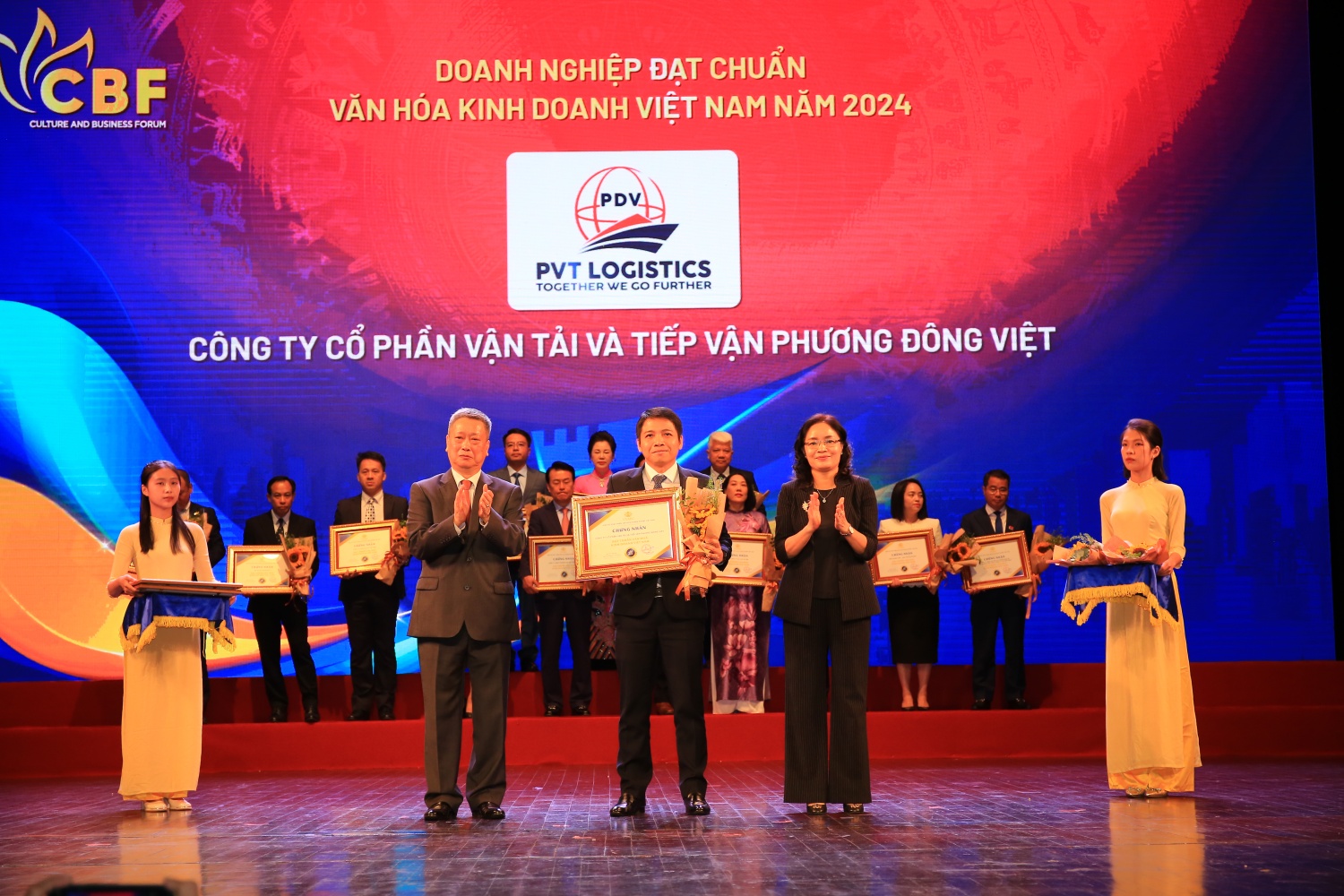 Petrovietnam có thêm 4 đơn vị đạt chuẩn văn hoá kinh doanh Việt Nam năm 2024 Petrovietnam có thêm 4 đơn vị đạt chuẩn văn hoá kinh doanh Việt Nam năm 2024