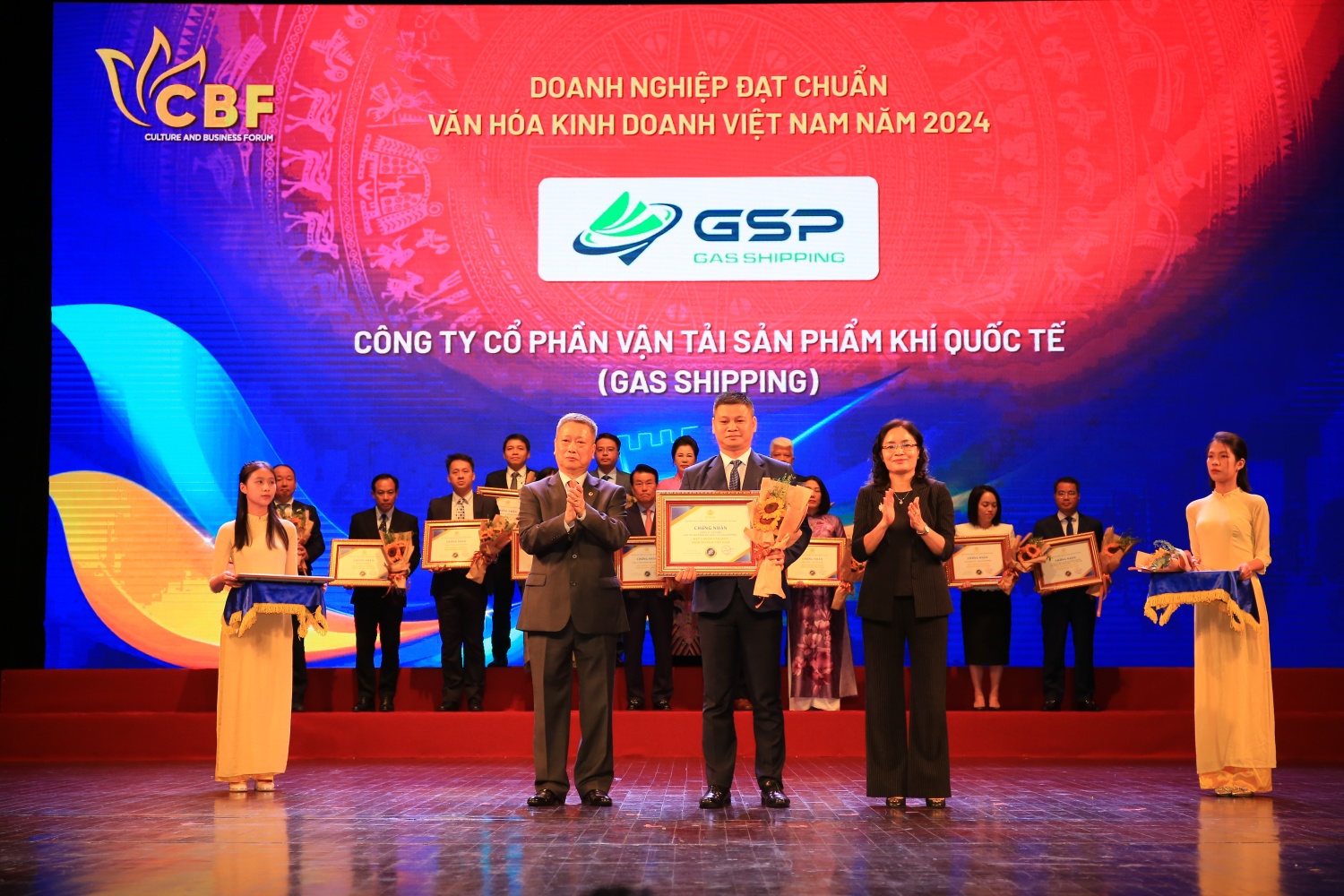 Petrovietnam có thêm 4 đơn vị đạt chuẩn văn hoá kinh doanh Việt Nam năm 2024 Petrovietnam có thêm 4 đơn vị đạt chuẩn văn hoá kinh doanh Việt Nam năm 2024