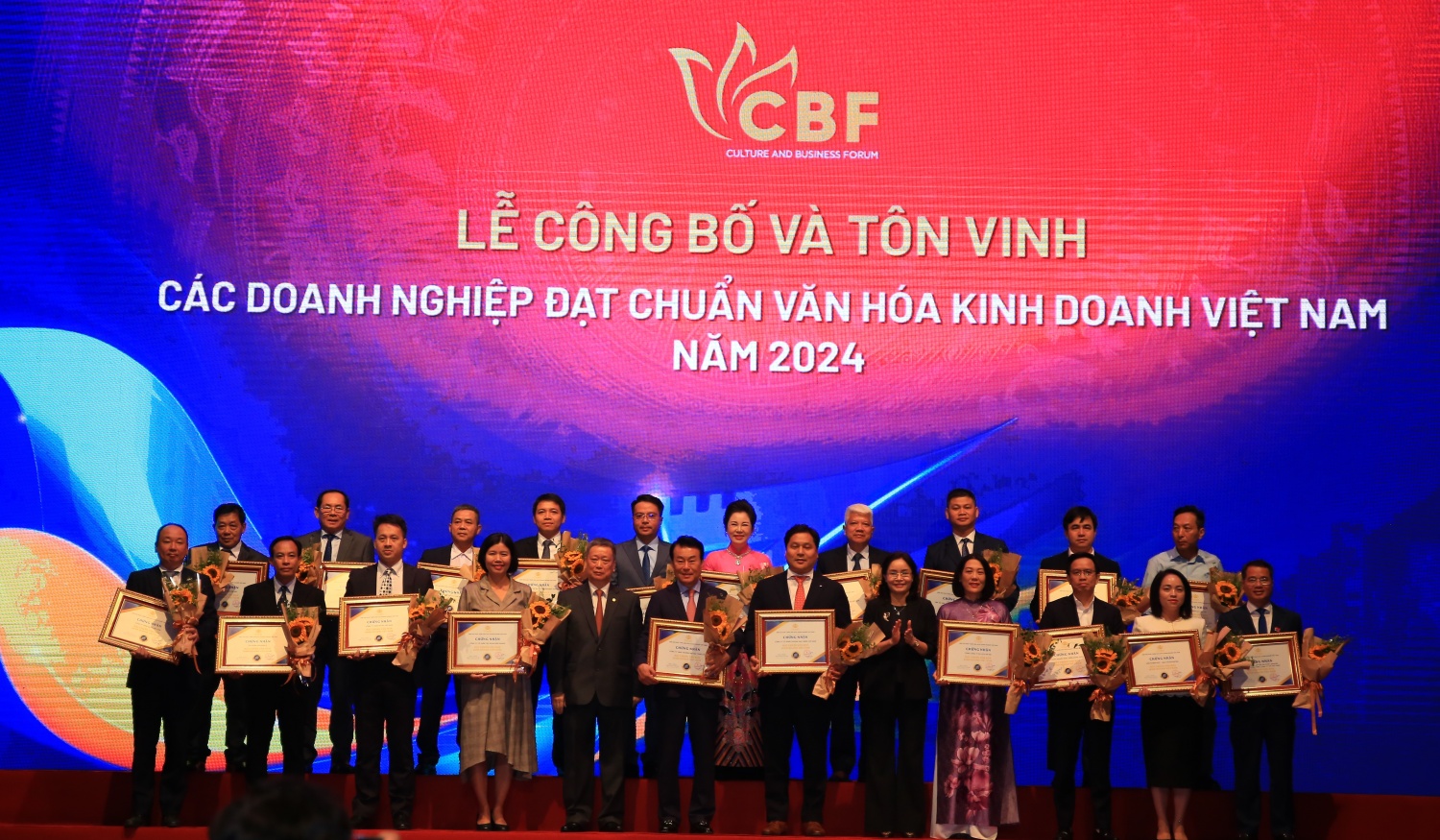 Petrovietnam có thêm 4 đơn vị đạt chuẩn văn hoá kinh doanh Việt Nam năm 2024 Petrovietnam có thêm 4 đơn vị đạt chuẩn văn hoá kinh doanh Việt Nam năm 2024