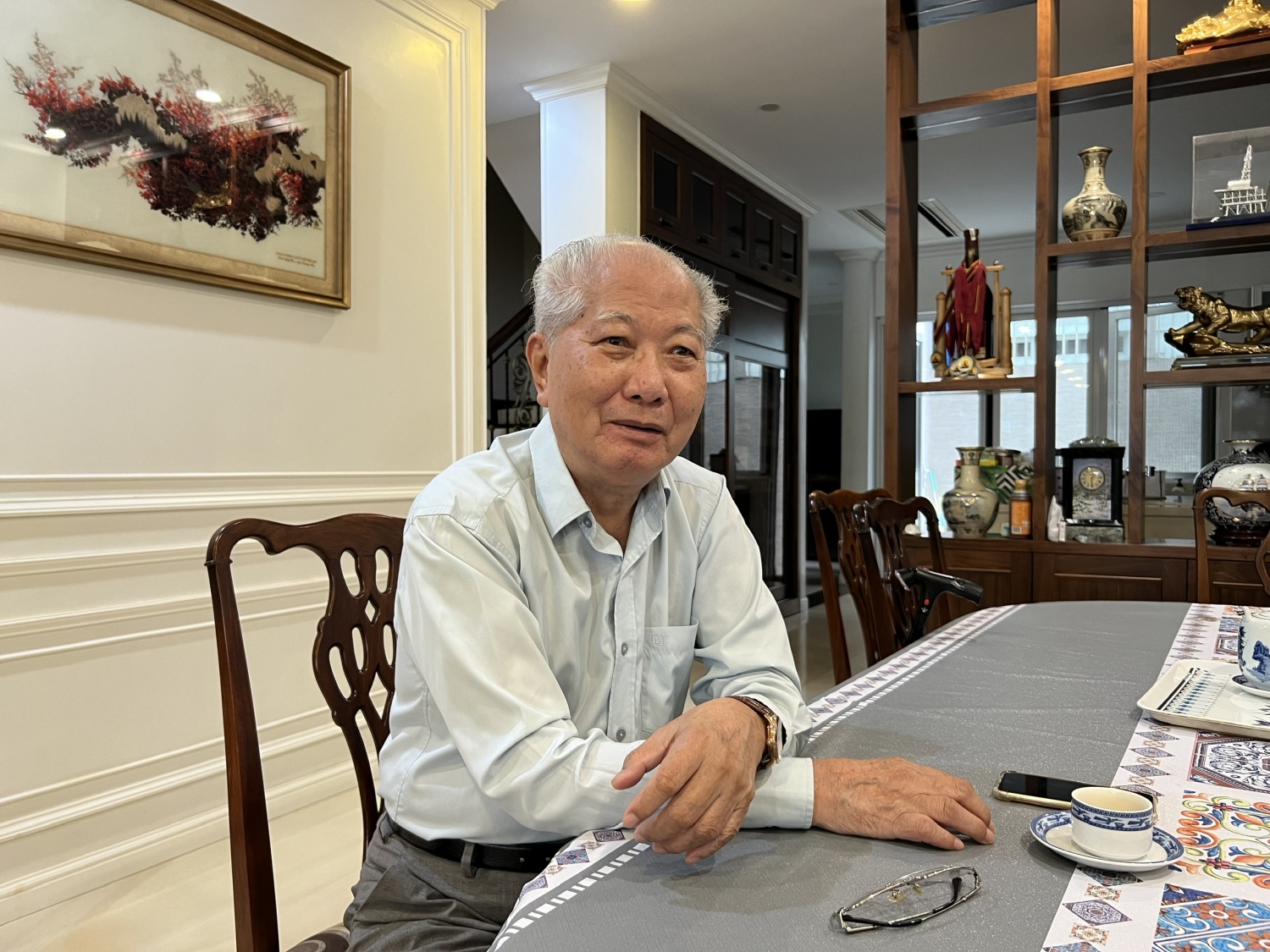 hay hiện nay đã ở tuổi 86 ông vẫn miệt mài “hành trình truyền lửa” với khát vọng giữ ngọn lửa dầu khí