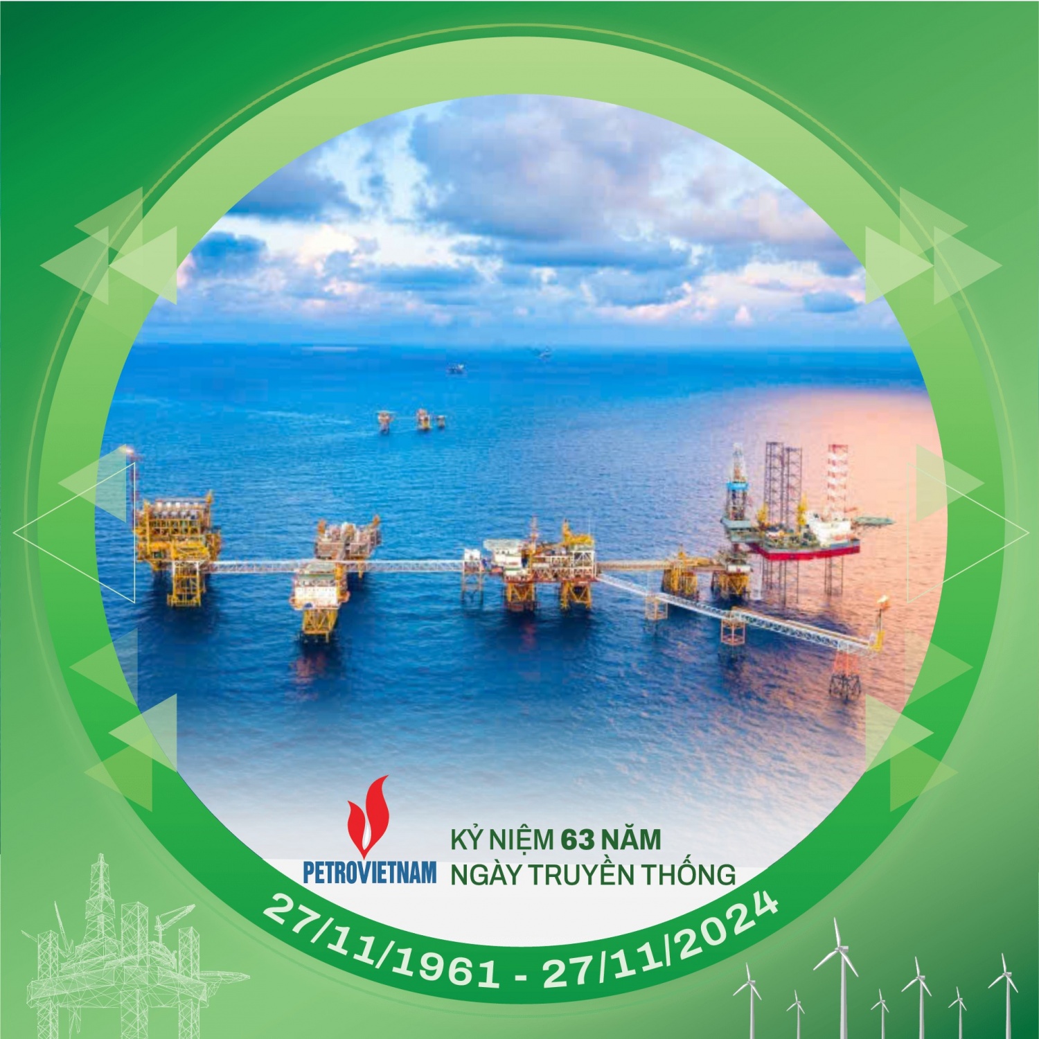 Thay avatar cùng khung hình kỷ niệm 63 năm Ngày truyền thống ngành Dầu khí Việt Nam Thay avatar cùng khung hình kỷ niệm 63 năm Ngày truyền thống ngành Dầu khí Việt Nam