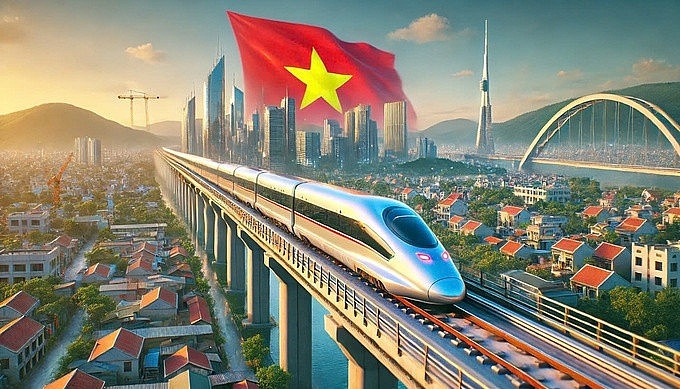 Quốc hội thông qua Nghị quyết về đầu tư Dự án đường sắt tốc độ cao Bắc - Nam