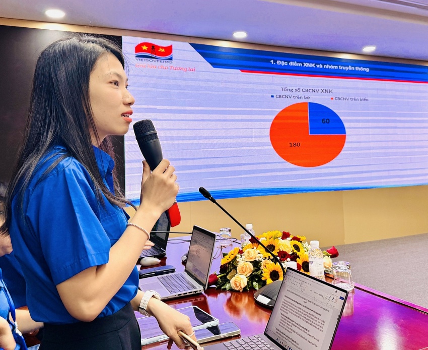 Đoàn Thanh niên Vietsovpetro tổ chức sinh hoạt chuyên đề văn hóa doanh nghiệp