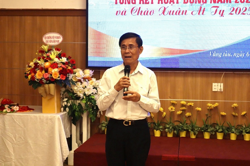 Hội Dầu khí Vũng Tàu tổ chức Hội nghị BCH mở rộng và tổng kết hoạt động năm 2024