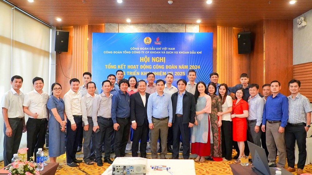 Công đoàn PV Drilling tổng kết hoạt động năm 2024 và triển khai nhiệm vụ năm 2025