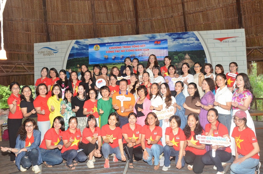 Ban Nữ công Công đoàn Vietsovpetro tổ chức chuỗi hoạt động ý nghĩa chào đón xuân Ất Tỵ 2025