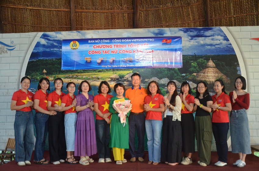 Ban Nữ công Công đoàn Vietsovpetro tổ chức chuỗi hoạt động ý nghĩa chào đón xuân Ất Tỵ 2025