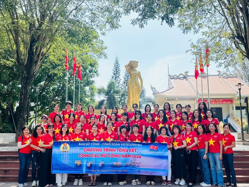 Chuỗi hoạt động ý nghĩa của Ban Nữ Công Vietsovpetro  Chào đón Xuân Ất Tỵ 2025