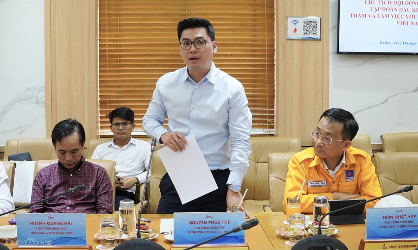 Chủ tịch HĐTV Petrovietnam Lê Mạnh Hùng: PV GAS khẩn trương đầu tư nâng công suất Kho LNG Thị Vải lên 3 triệu tấn