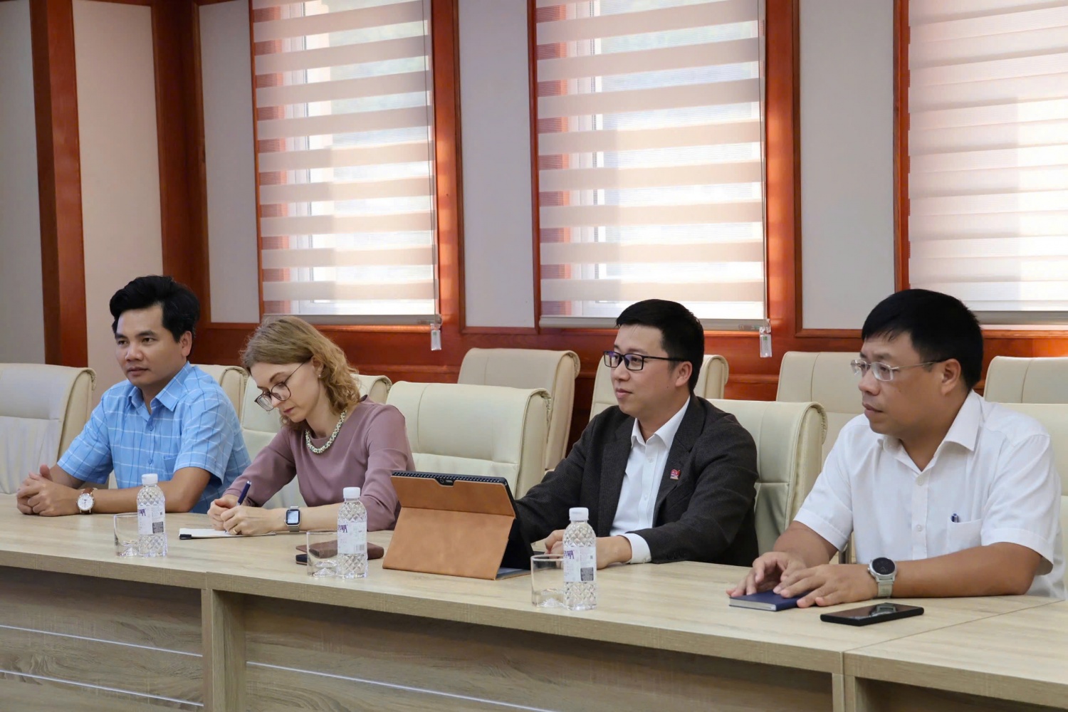 Trường Đại học Tổng hợp Dầu khí Gubkin thăm và làm việc tại Vietsovpetro