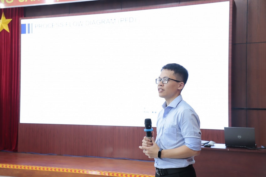 PVU tổ chức khóa học “Sơ đồ dòng chảy quy trình và Sơ đồ ống dẫn và điều khiển” cho sinh viên