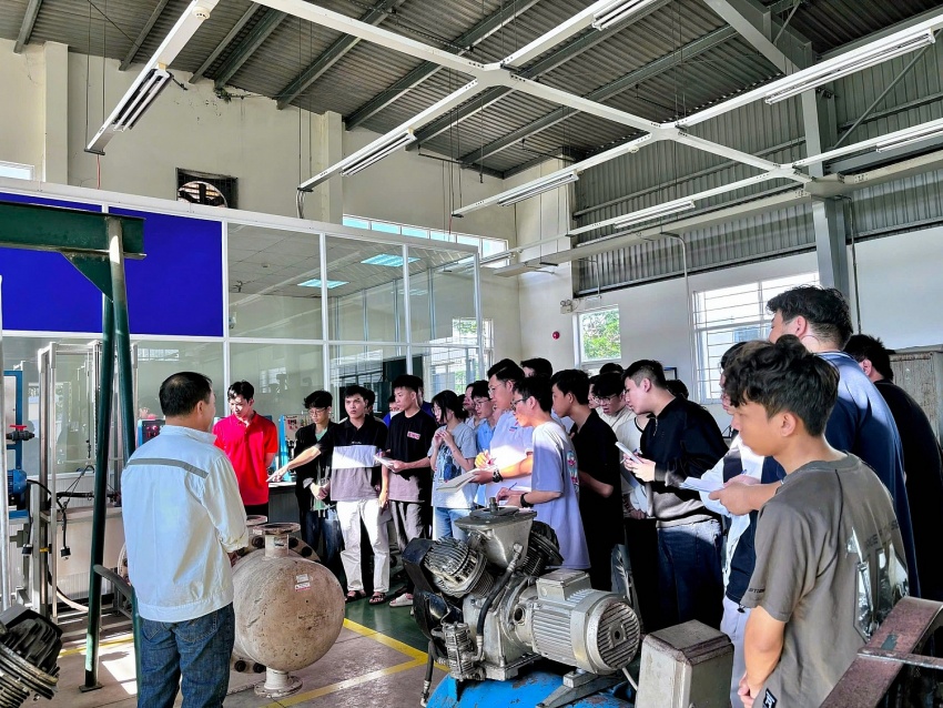 PVU tổ chức khóa học “Sơ đồ dòng chảy quy trình và Sơ đồ ống dẫn và điều khiển” cho sinh viên