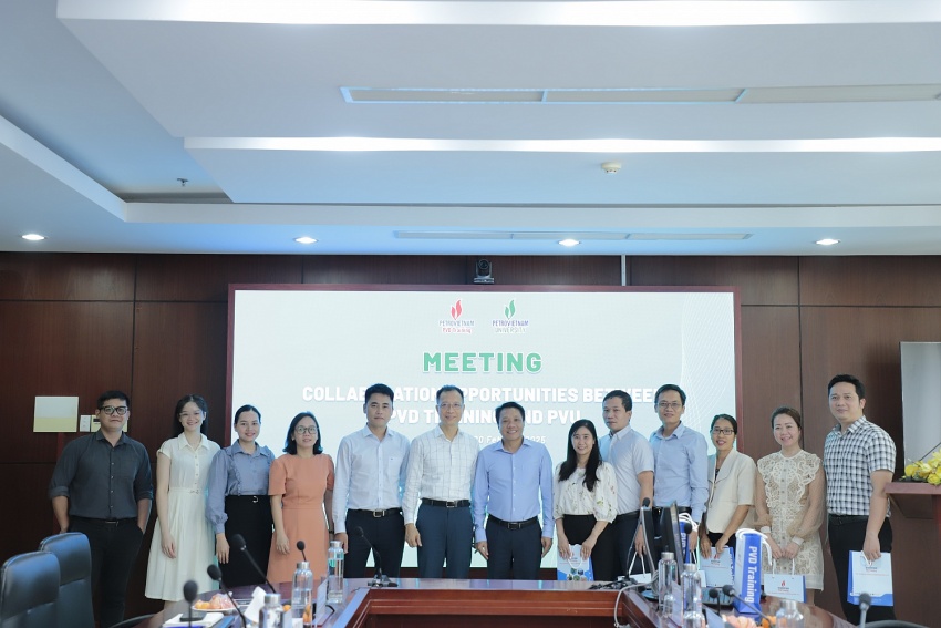 PVU trao đổi hợp tác với PVD Training