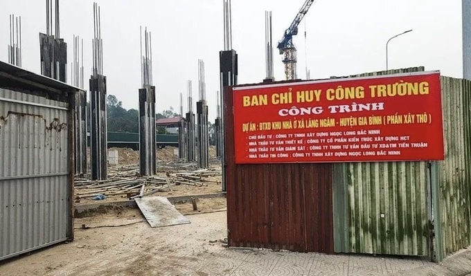 Điểm tin xây dựng - bất động sản ngày 24/2: Loạt sai phạm tại dự án Khu nhà ở xã Lãng Ngâm, huyện Gia Bình tỉnh Bắc Ninh
