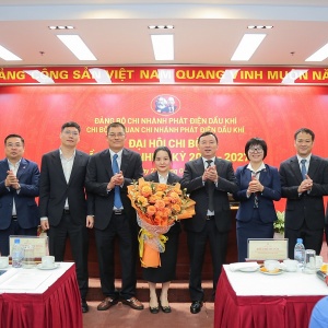 [VIDEO] Đại hội Chi bộ Cơ quan Chi nhánh Phát điện Dầu khí lần thứ I nhiệm kỳ 2025 - 2027 thành công tốt đẹp