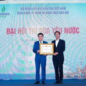 Vinh danh các tập thể, cá nhân xuất sắc tại Đại hội Thi đua yêu nước PVEP năm 2025