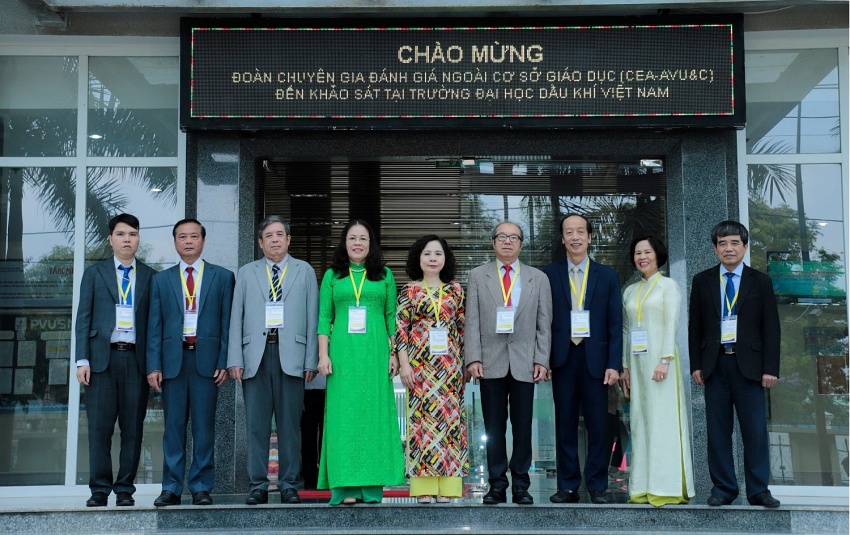 Khai mạc khảo sát chính thức phục vụ đánh giá ngoài Trường Đại học Dầu khí Việt Nam, chu kỳ 2
