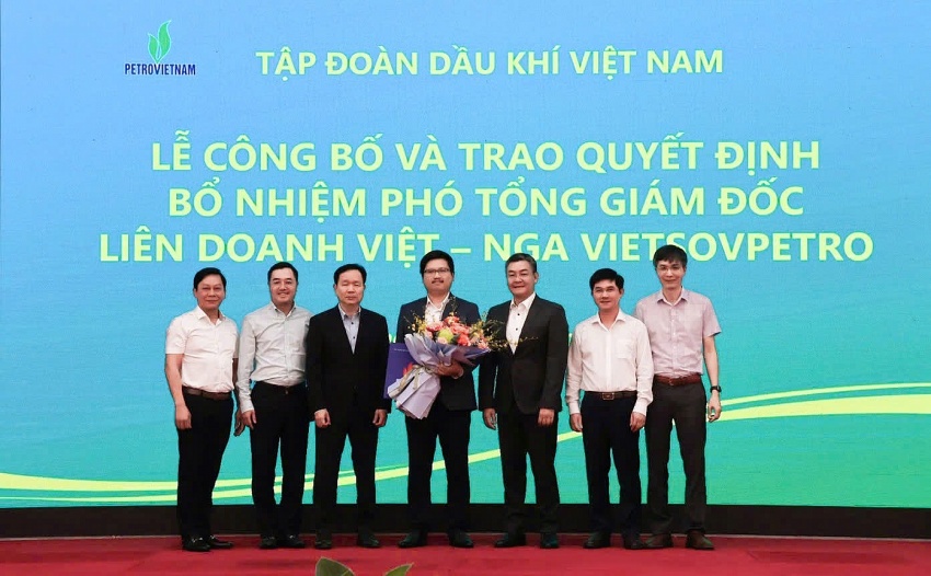 Ông Nguyễn Thái Sơn được bổ nhiệm làm Phó Tổng Giám đốc Vietsovpetro