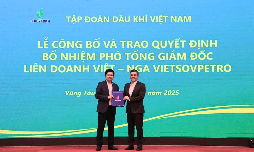 Ông Nguyễn Thái Sơn được bổ nhiệm làm Phó Tổng Giám đốc Vietsovpetro