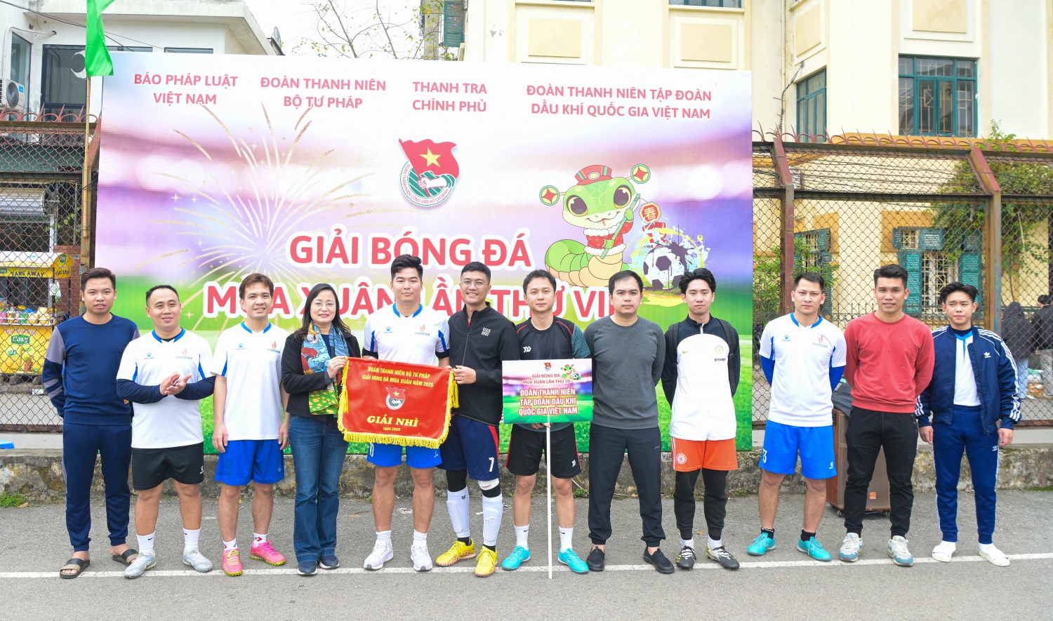 Đội bóng Petrovietnam giành chức vô địch Giải bóng đá