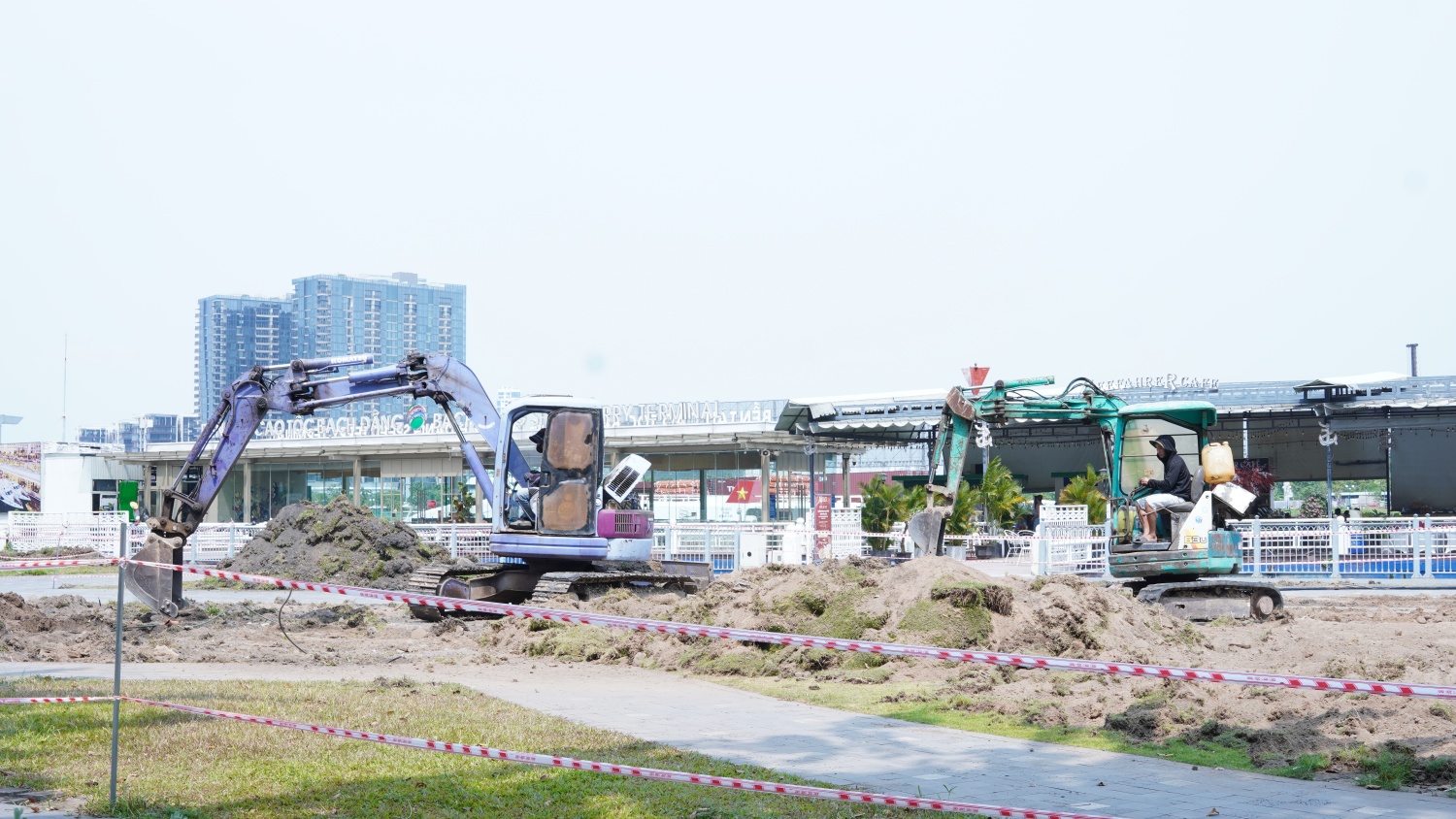[Chùm ảnh] Toàn cảnh nơi được chọn đặt 18 khẩu pháo phục vụ Đại lễ 30/4