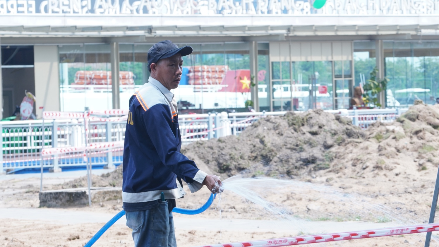 [Chùm ảnh] Toàn cảnh nơi được chọn đặt 18 khẩu pháo phục vụ Đại lễ 30/4