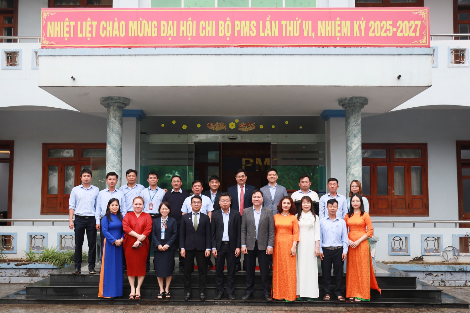 Các đại biểu tham dự Đại hội Chi bộ PMS nhiệm kỳ 2025 – 2027.