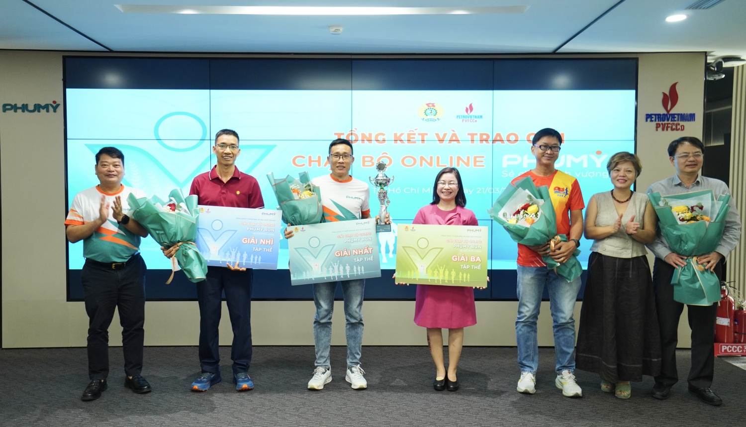 PVFCCo – Phú Mỹ tổng kết và trao giải “Giải chạy bộ online Phú Mỹ   Sẻ chia thịnh vượng” năm 2025