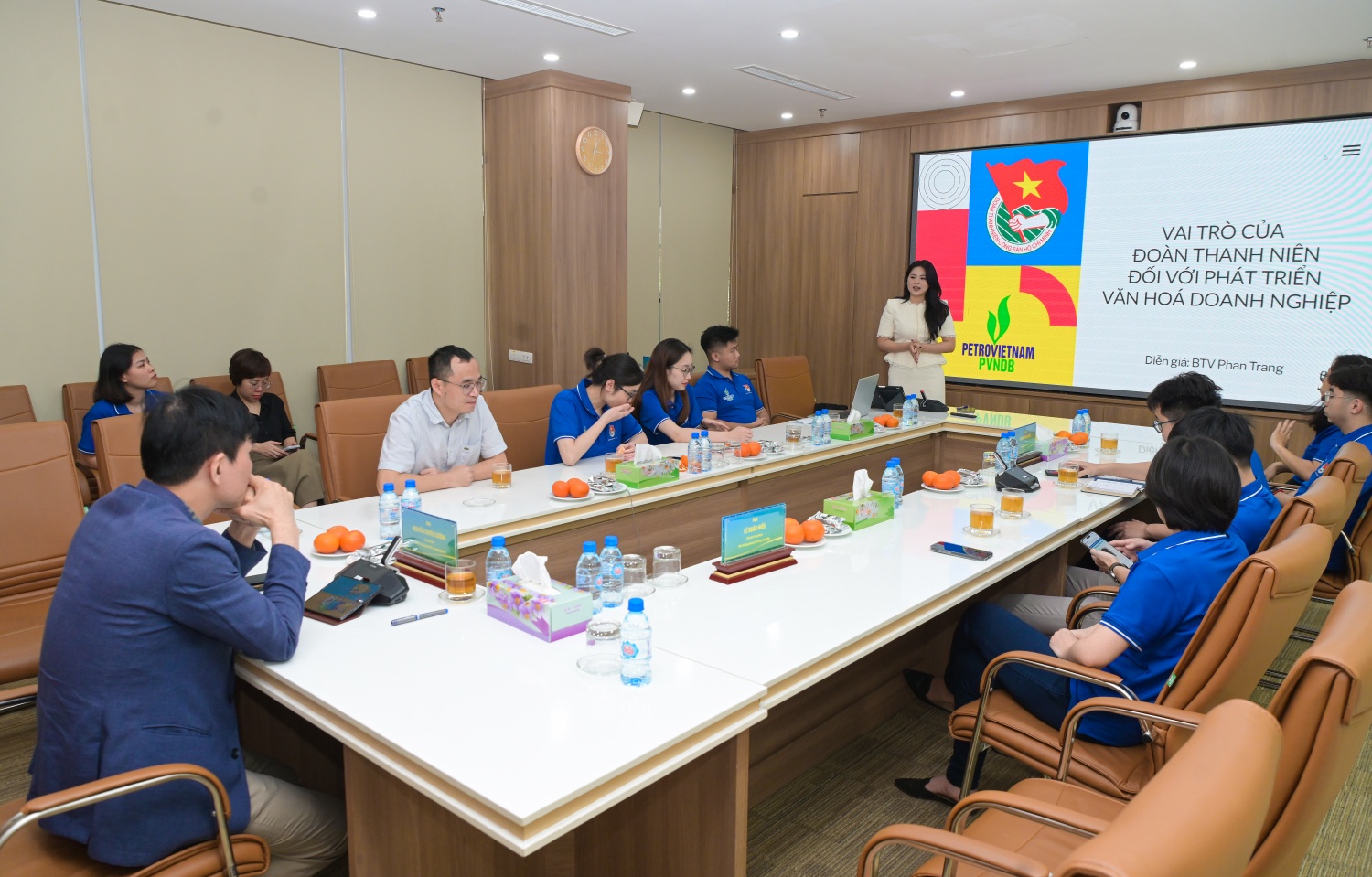 Phát huy vai trò thanh niên trong củng cố và phát triển văn hóa doanh nghiệp tại PVNDB