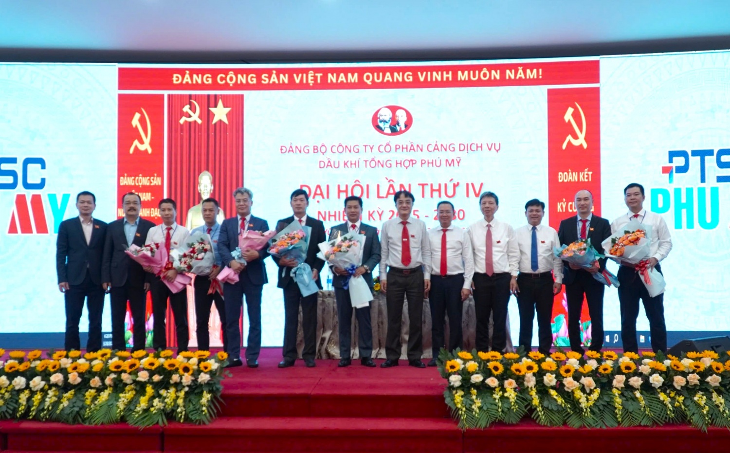 Đại hội Đảng bộ PTSC Phú Mỹ lần thứ IV: Quyết tâm chuyển đổi, khát vọng bứt phá