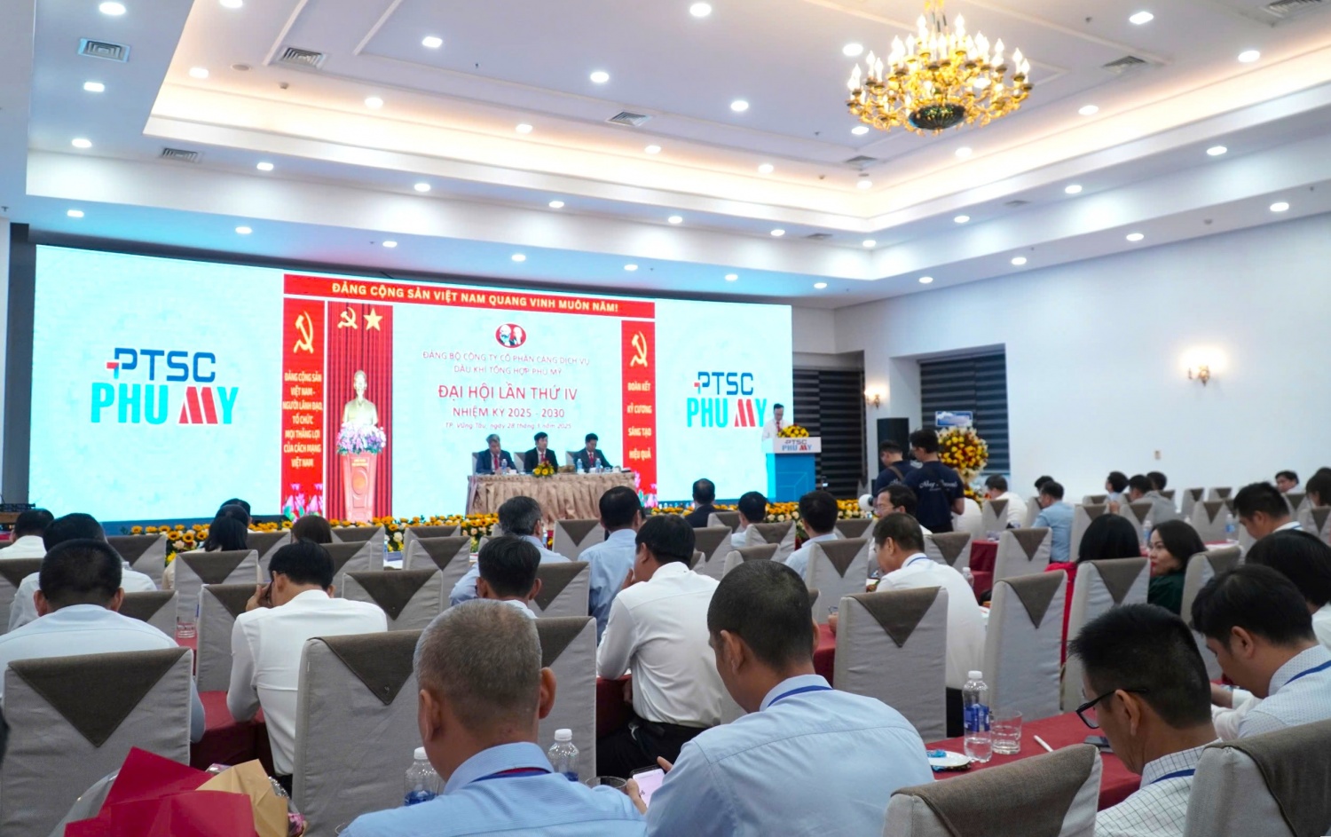 Đại hội Đảng bộ PTSC Phú Mỹ lần thứ IV: Quyết tâm chuyển đổi, khát vọng bứt phá