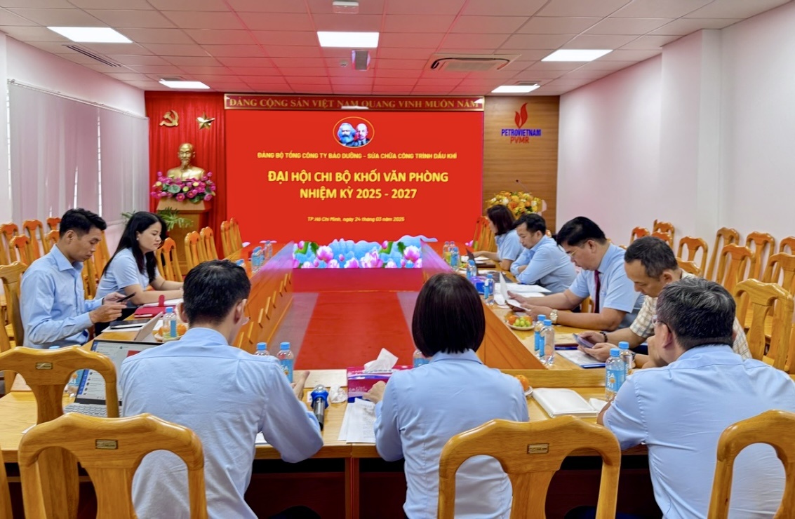 Đảng ủy PVMR chỉ đạo tổ chức thành công Đại hội các Chi bộ trực thuộc