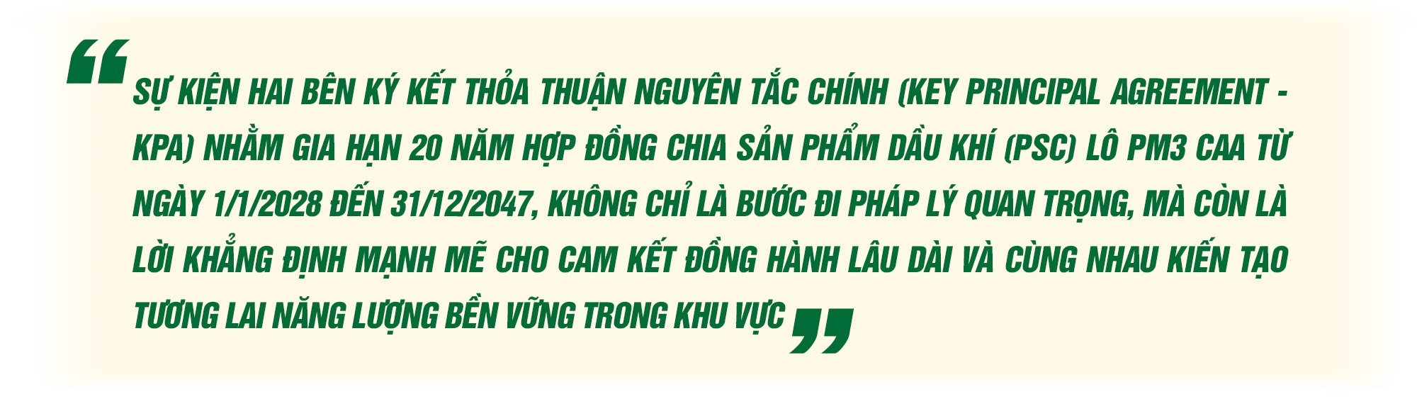 [P-Magazine] Petrovietnam - Petronas: Sự gắn bó chiến lược, hiệu quả và bền vững