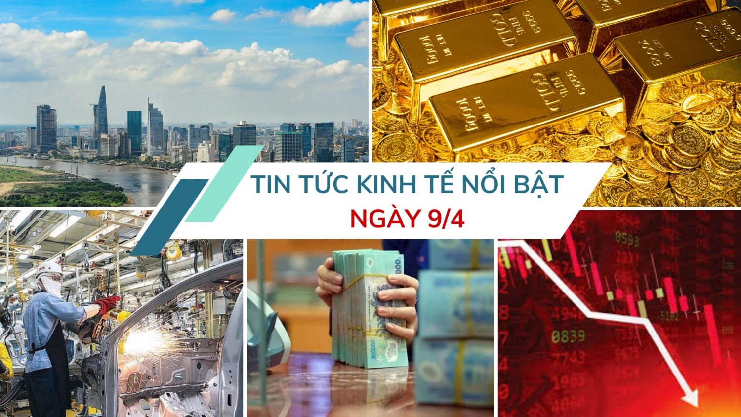 Tin tức kinh tế ngày 9/4: ADB dự báo kinh tế Việt Nam năm 2025 tăng trưởng 6,6%