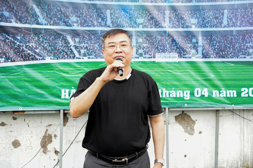 Sôi nổi Giải giao hữu bóng đá chào mừng kỷ niệm 2 năm thành lập và Đại hội Đảng bộ PVPGB