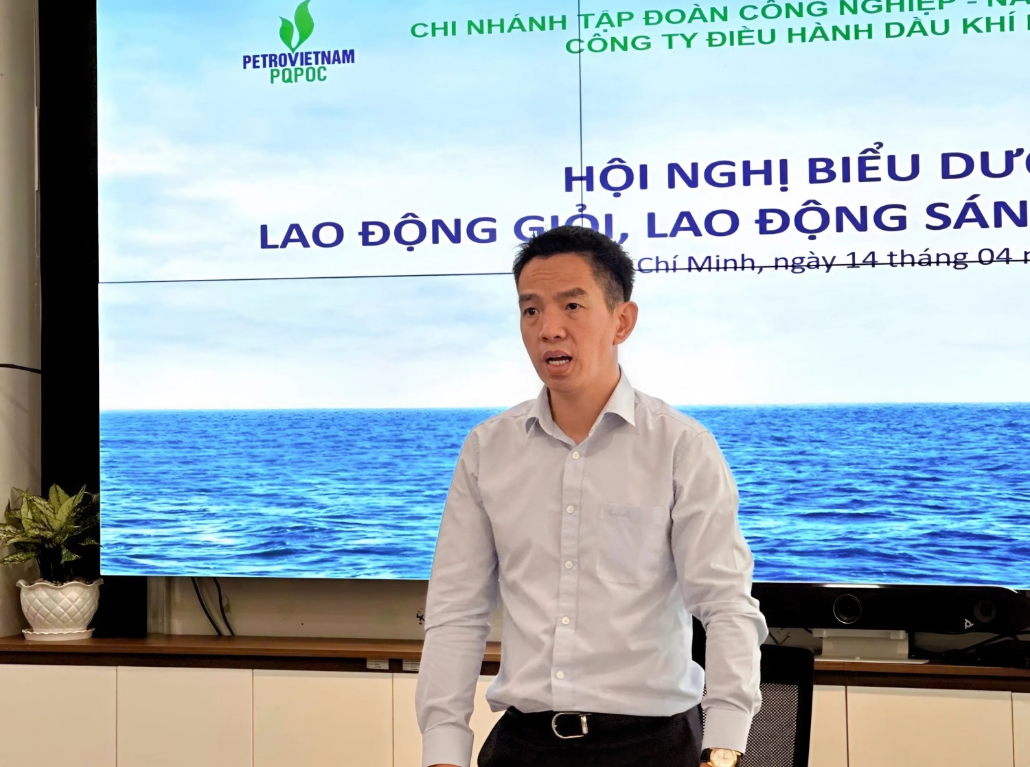 PQPOC biểu dương Lao động giỏi - Lao động sáng tạo giai đoạn 2020-2025